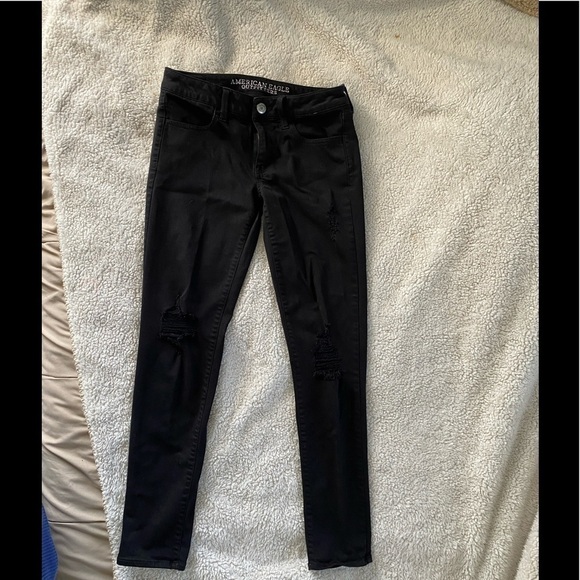 American Eagle Ripped Jeggins size 4 - Picture 1 of 9